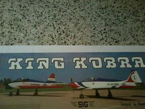 Avión Aeropuerto Kit King Cobra 60