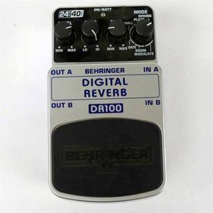 Behringer Dr100 Digital Stereo Reverb Guitar Effect