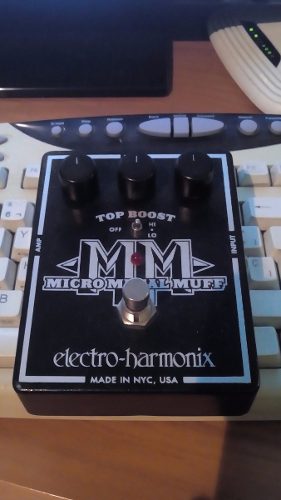 Pedal Electro-harmonix Micro Metal Muff