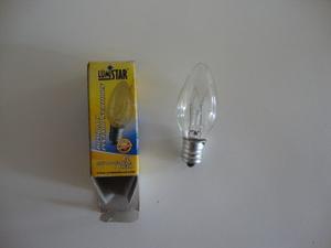 Bombillo Aji Transparente 15w 110v E-12 Tcttv82