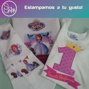 Camisetas Estampadas Personalizadas Niños Ovejitas
