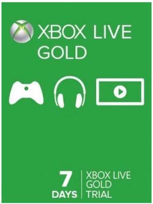Código De Prueba De Xbox Live 7 Días Original Xbox360 Y