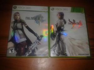 Coleccion Juegos Xbox 360 Final Fanatasy Xiii Y Xiii-2