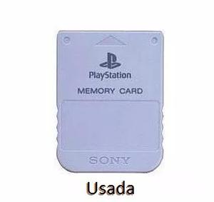 Dos Memory Cards Playstation 1
