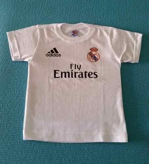 Franela Para Niños Real Madrid