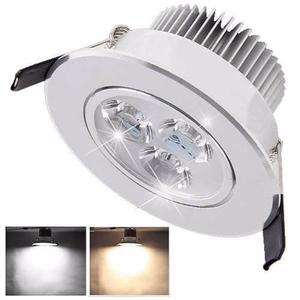 Lampara Spot Ojo De Buey Bombillo Led Panel 3w Blanco