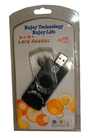 Lector De Memorias Card Reader Usb 2.0 Micro Sd Nuevo