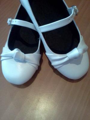 Lindas Zapatillas Blancas Comunion Bautizo!!!