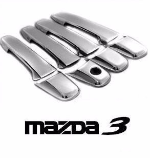 Manillas Cromadas Para Mazda 3 !!!