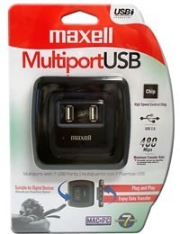 Maxell Usb-7 Hub De 7 Puertos Usb