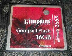 Memoria Compact Flash 16gb Kingston