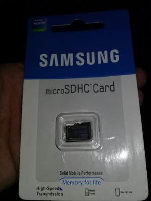 Memoria Micro Sd Samsung Cat 10 Sdhc 32 Gb