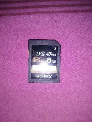 Memoria Sony Sd Hc 8 Gb Class 10 Ultra Rapida