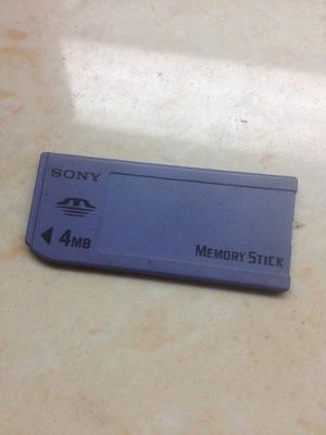 Memoria Stick Sony 4mb