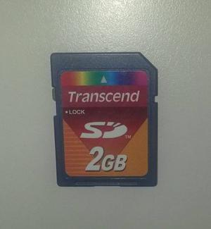 Memoria Transcend Sd 2 Gb Digital / Como Nueva