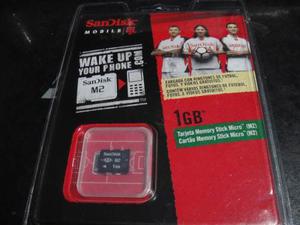 Memorias Micro Stick Micro M2, De Un 1gb Sandisk En Remate