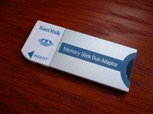 Memory Stick Duo Adaptador - Sandisk