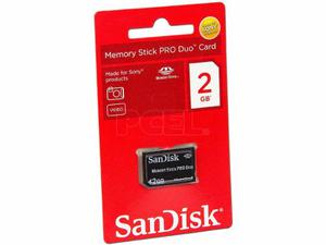 Memory Stick Pro Duo 2gb Made For Sony Products