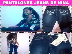 Pantalones Jeans Para Niñas Nuevo