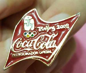 Pin Coca-cola Olimpiadas Beijing