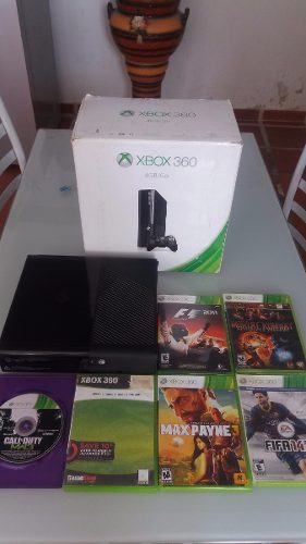 Xbox 360 E + 6 Juegos Originales