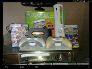 Xbox 360 Kinect 2 Mandos 20 Juegos Disco Duro 20gb