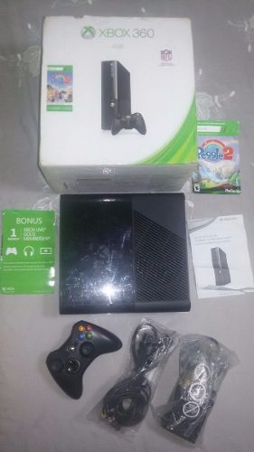 Xbox 360 Super Slim 4gb Como Nuevo Poco Uso