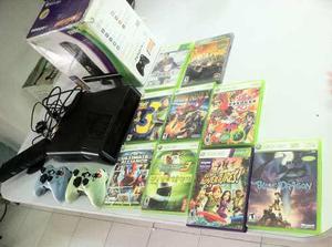 Xbox gb + Kinect + 9 Juegos + 2 Controles