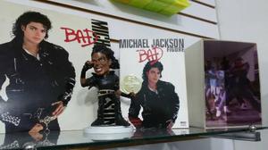Colección Figura De Michael Jackson Y Disco De Acetato