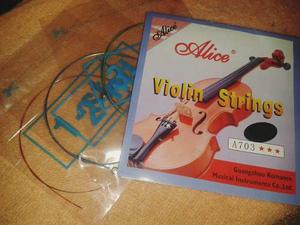 Cuerdas Para Violin Alice A703