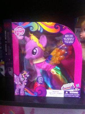 Rainbow Power Pony Grande Con Peine Y Cola