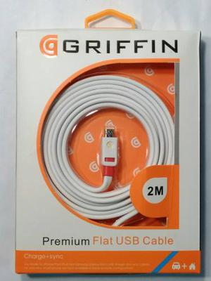 Cable Usb Griffin 2 Mts, Certificado, Somos Tienda Fisica!!