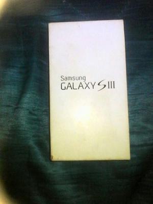 Caja Con Manuales De Samsung S3 Grande I Usada