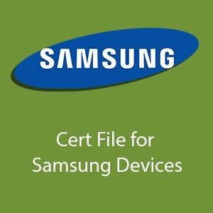 Cert Samsung (certificados Samsung) Clean