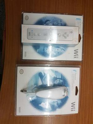 Control Y Nunchunk Wii Nuevos