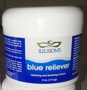 Crema Blue Reliever Productos De Illusions Leudine En Oferta