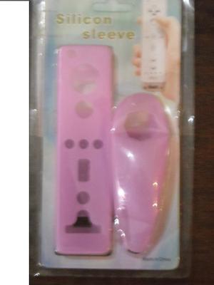 Forro De Silicon Para Control De Wii Y Nunchuk. Prod. Nuevo