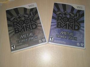 Juego Consola Wii Rock Band (metal Track Pack)