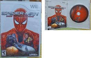 Juego De Wii Spiderman Web Of Shadows Original Wii Wii U