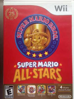 Juego Wii Super Mario All Stars Original Poco Uso