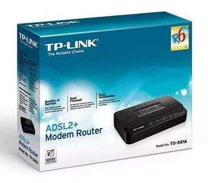 Modem Router Adsl2 + Tp-link Td-