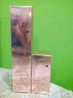 Ponds Gold Radiance Hidratante + Contorno De Ojos