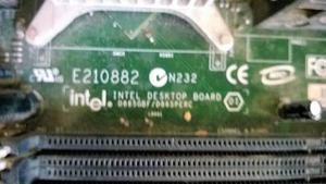 Procesador Intel Pentium Ghz Tarjeta Madre