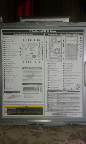 Servidor Proliant Hp Ml110 G7