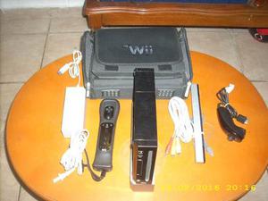 Wii Black En Excelentes Condiciones Usado