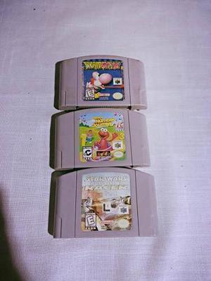 Yoshy Story Star Wars Race Y Elmo Para N64 (cambio O Venta)