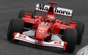 Ferrari F- Michael Schumacher - Hot Wheel Escala 1:24