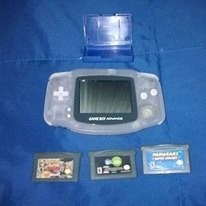 Game Boy Advanced + 3 Juegos + Protector De Juego