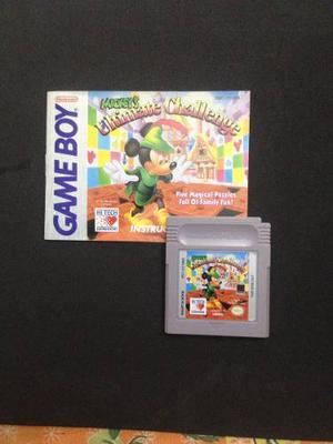 Juego Gameboy Classic Mickey's Ultimate Challenge