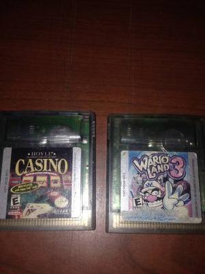 Juegos Game Boy Wario Land 3 Y Casino Hoyle